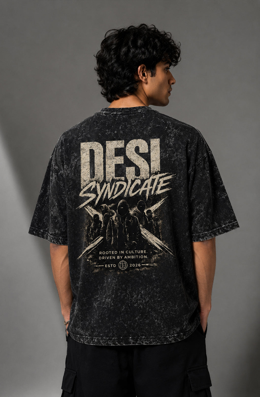 X - Syndicate Acid Washed Oversized