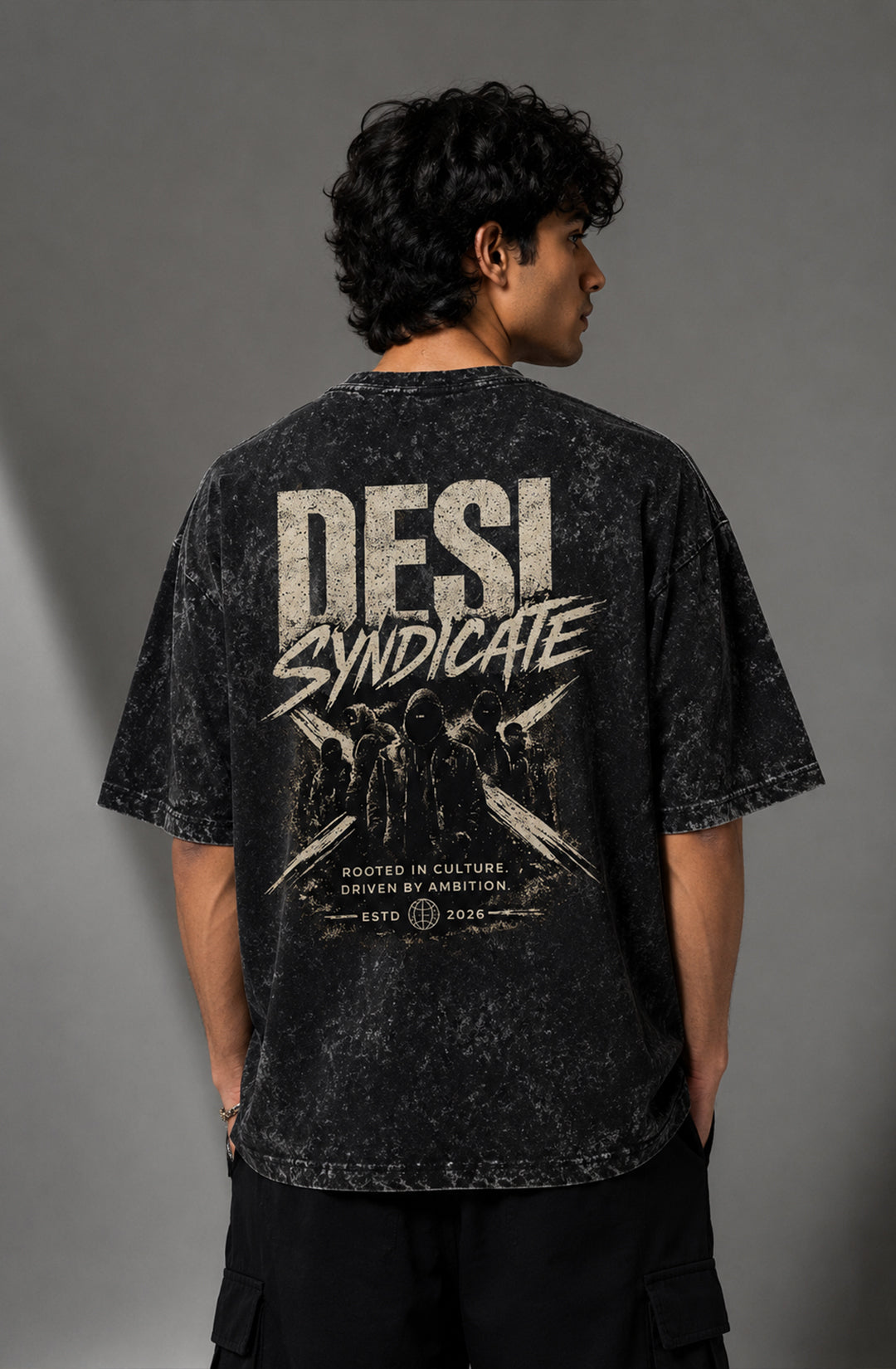X - Syndicate Acid Washed Oversized