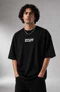 Offline Society - Oversized T-Shirt - Black