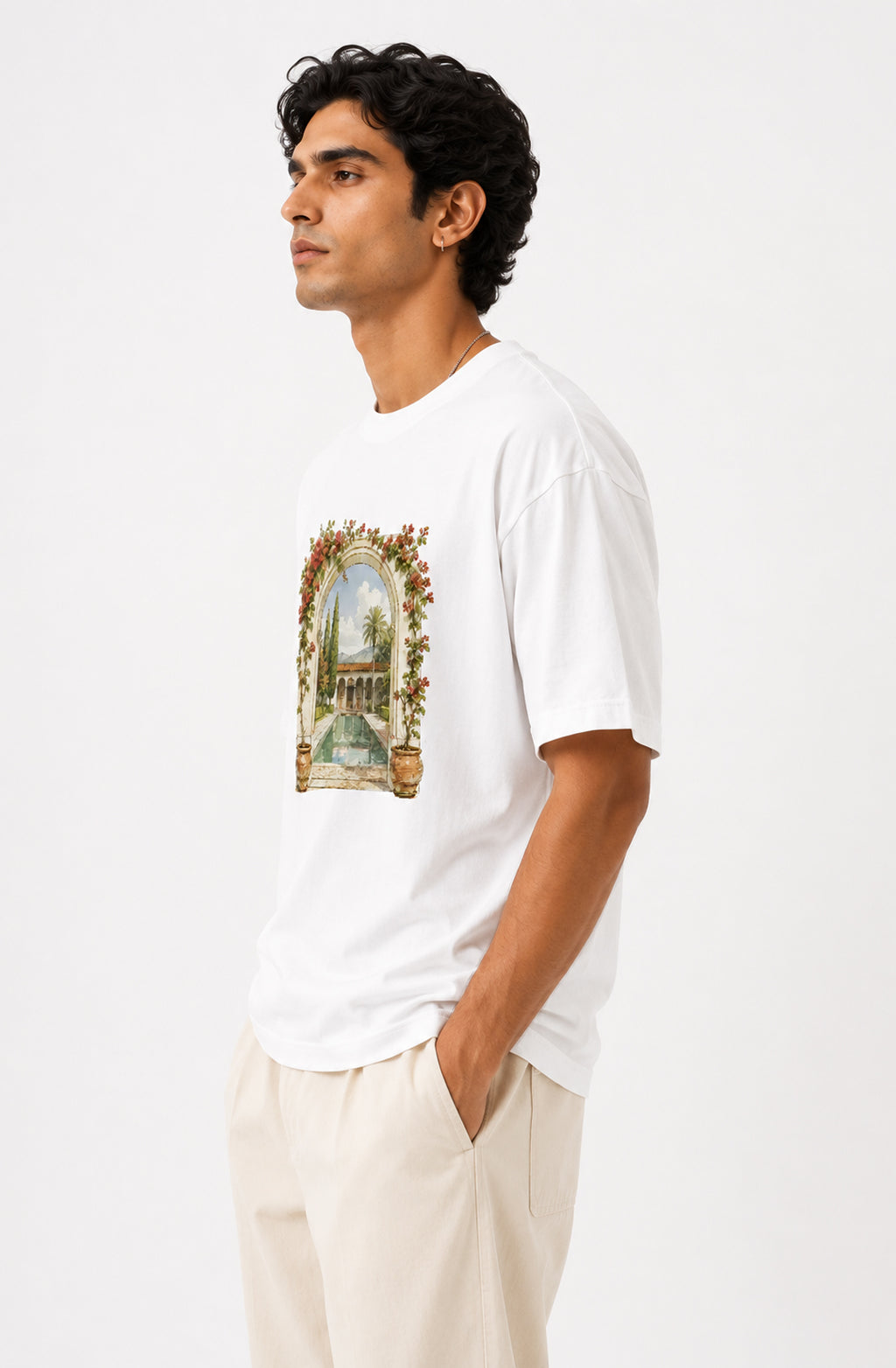Peace White T-Shirt